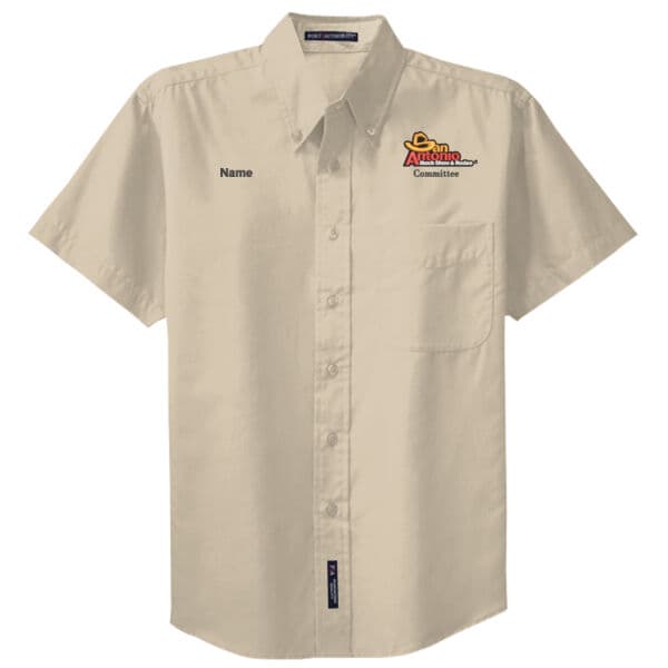Committee Men's Short Sleeve Easy Care Shirt - LC Stack Committee