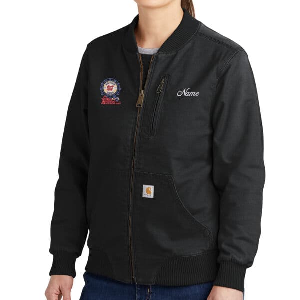 Carhartt Ladies Carhartt Relaxed Fit Jacket - Farris Wheel Logo