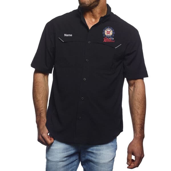 Committee Men's Fishing Shirt - Farris Wheel Logo