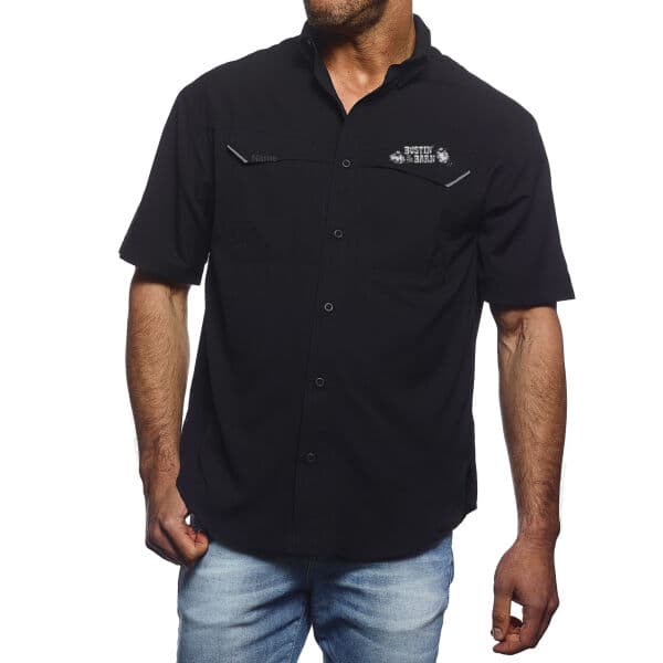 Committee Men's Fishing Shirt - Bustin In The Barn